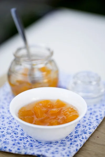 Mango Jam met UI — Stockfoto