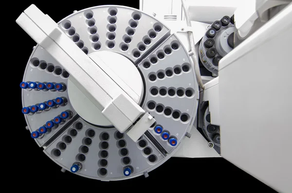 Manejo automático de muestras del instrumento analítico —  Fotos de Stock