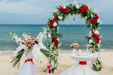 Düğünler Ocean için süslemeler