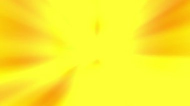 Hızlı hareket eden geometri şekli kırmızı, sarı renkli animasyon. 4k çözünürlük 2B arkaplan