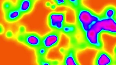 Fast motion block style kaleidoscope animation. 4k resolution 2D backdrop