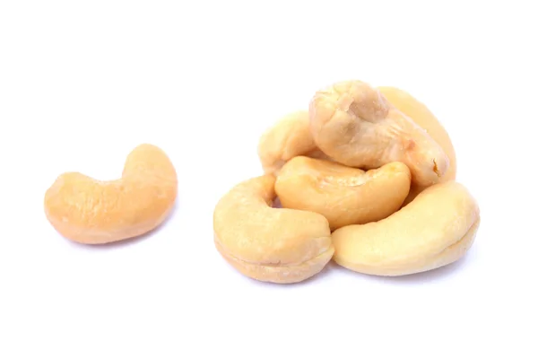 Peeled salted cashews — Stock Photo, Image