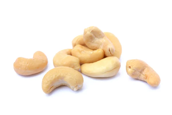 Peeled salted cashews — Stock Photo, Image