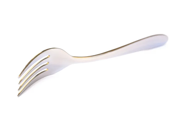 Shiny metal fork — Stock Photo, Image