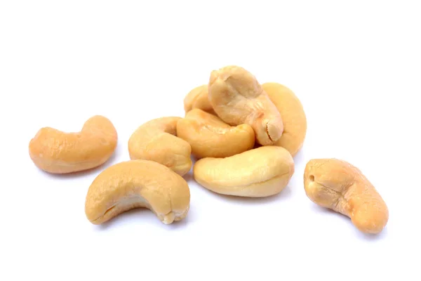 Geschälte gesalzene Cashewkerne — Stockfoto