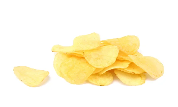 Chipsy ziemniaczane smażone solone — Zdjęcie stockowe