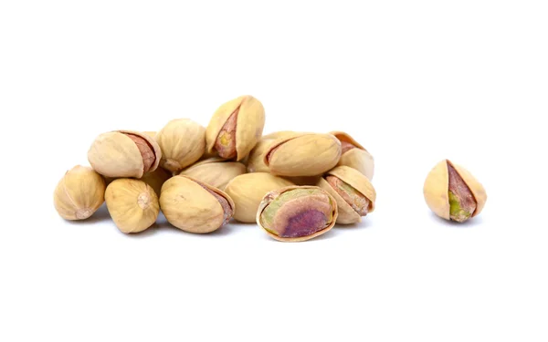 Roasted pistachios isolated — Stock Photo, Image