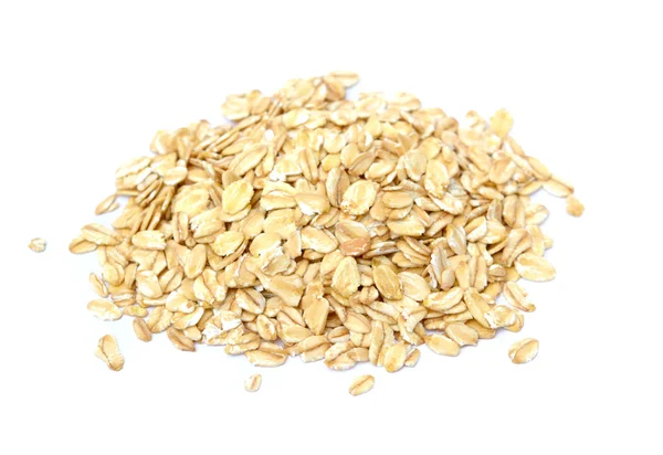 Copos de avena aislados — Foto de Stock