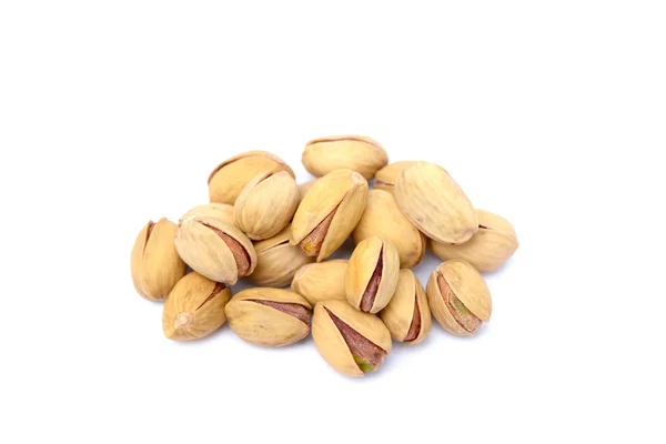 Roasted pistachios isolated — Stock Photo, Image