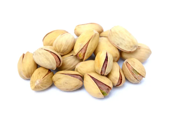 Pistachos asados aislados — Foto de Stock