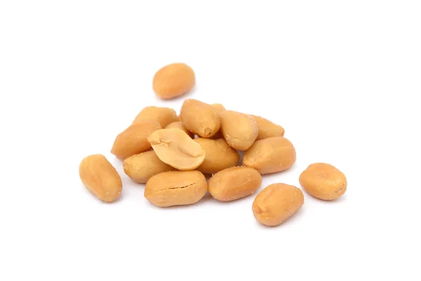 Жареный соленый арахис — стоковое фото