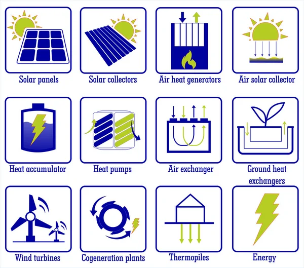 12 enerji simgeler kümesi