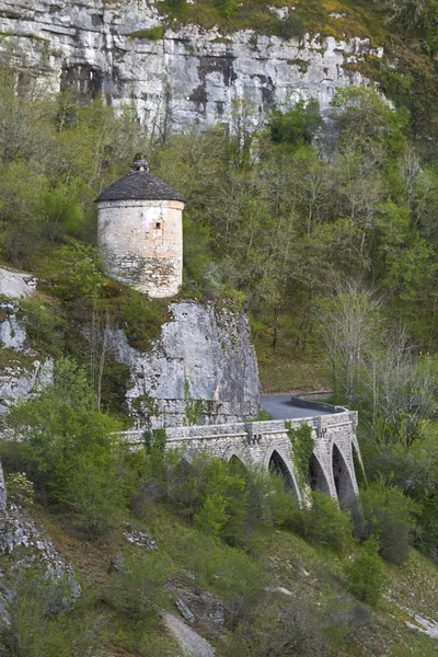 Views of the medieval city of Rocamadour in Midi-Pyrenees. Heritage Unesco — Stock Photo, Image