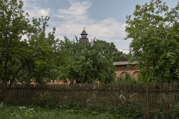 Vue ancienne ville russe de Suzdal inclus dans l'anneau d'or de la Russie — Photo