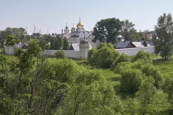 Вид на один из старейших городов России Суздаль — стоковое фото