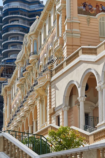 Monte Carlo, Monaco. L'architecture de la ville. Rues, maisons , — Photo