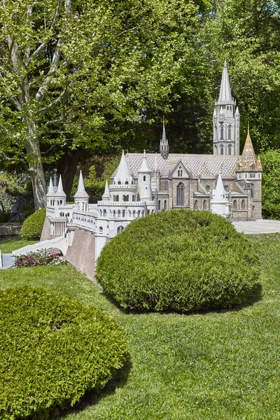 Parc Minimundus am Worthersee. Modèles des bâtiments et structures historiques les plus célèbres au monde. Échelle 1 : 25 — Photo