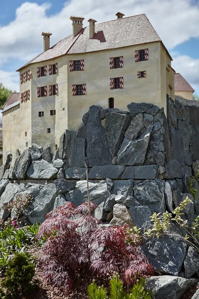 Parc Minimundus am Worthersee. Modèles des bâtiments et structures historiques les plus célèbres au monde. Échelle 1 : 25 — Photo