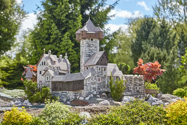 Parc Minimundus am Worthersee. Modèles des bâtiments et structures historiques les plus célèbres au monde. Échelle 1 : 25 — Photo