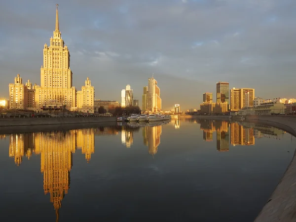 ロシアの首都の黄金の時間. ロイヤリティフリーのストック画像