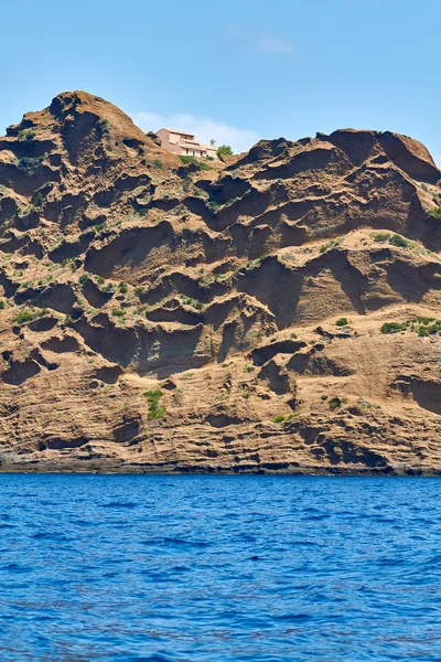 Calanques. Kust van de Middellandse Zee in de Provence, Frankrijk — Stockfoto