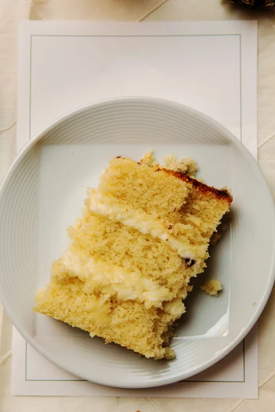 Un pastel de boda — Foto de Stock