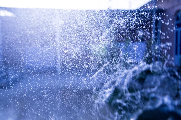 Lindo respingos de água — Fotografia de Stock