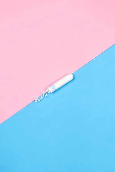 Females internal tampon on bright background — Stock Photo, Image