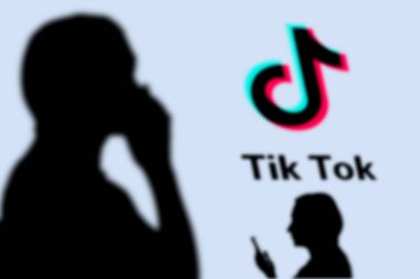 Popüler sosyal medya platformu - TikTok logosu