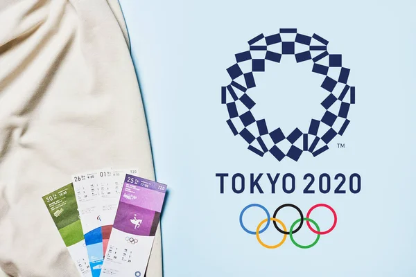 Sommer Olympiske Lege - Tokyo 2020 - Stock-foto