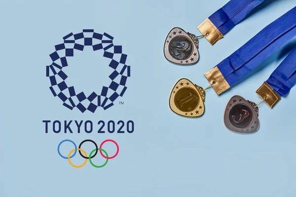 Sommer-OL - Tokyo 2020 – stockfoto