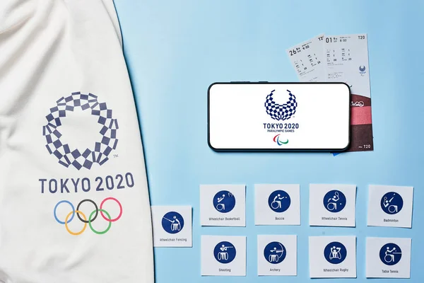 Sommer Olympiske Lege - Tokyo 2020 - Stock-foto