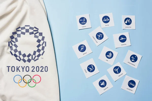 Sommer Olympiske Lege - Tokyo 2020 - Stock-foto