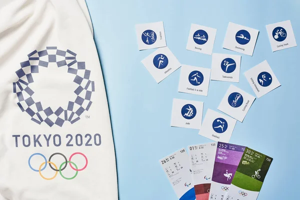 Sommer Olympiske Lege - Tokyo 2020 - Stock-foto