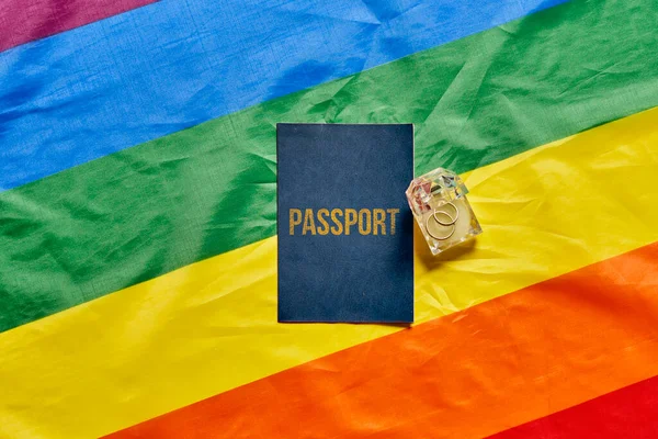 Flagge von Homosexuellen — Stockfoto