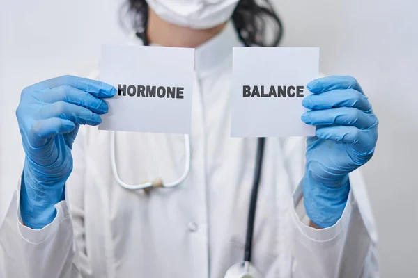Hormone balance concept — Φωτογραφία Αρχείου