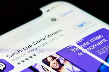 Twitch uygulaması akıllı telefona indiriliyor