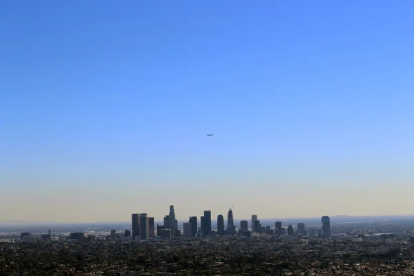 Blick auf die Stadt von los angeles — Stockfoto