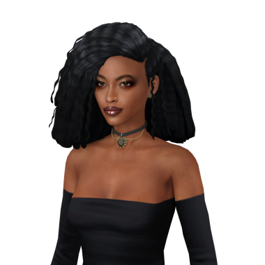 Güzel siyah kadın, afro saçlı, siyah, izole edilmiş bir portre çizimi giymiş.