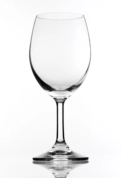 Wineglass білий фон — стокове фото