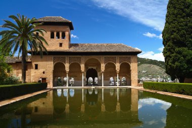 Alhambra palace, granada, İspanya