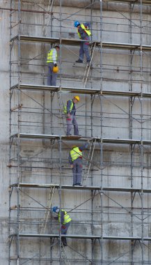 Site inşaat işçileri