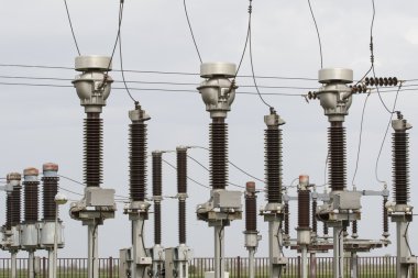 Yüksek gerilim Şalt elektrik alt istasyonlar içinde