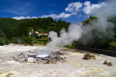 Furnas, Sao Miguel Island, Azor kaplıca