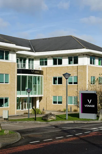 Basingstoke Reino Unido Enero 2021 Oficinas Empresa Internacional Comunicaciones Vonage — Foto de Stock
