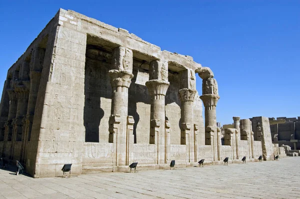 Mamissi Czyli Dom Narodzin Świątyni Horusa Edfu Egipt — Zdjęcie stockowe