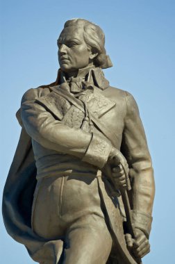 Venezuela Devrimci Francisco de Miranda Heykeli, Havana Küba.