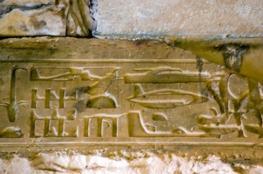 Abydos tapınağındaki eski Mısır hiyeroglifleri bir uçak, sürat teknesi ve helikopter tasvir ediyordu..