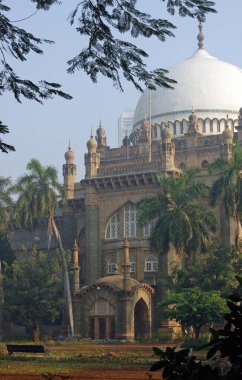 Mumbai 'deki Galler Prensi Müzesi, eski adı Bombay. 100 yıllık tarihi bir bina..