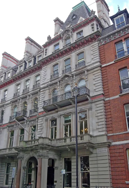 Dům Centru Londýna Kdysi Bydlel Generálporučík Augustus Henry Lane Fox — Stock fotografie